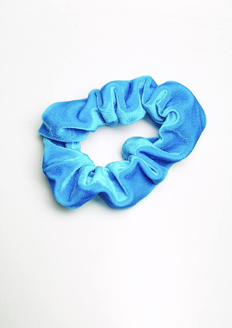 Haargummi Türkiser Samt