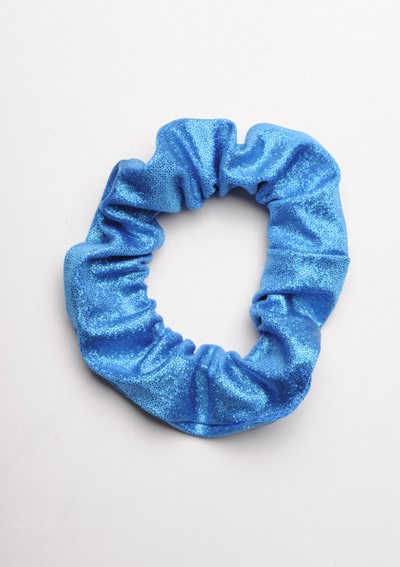 Haarwokkel wetlook metallic turquoise