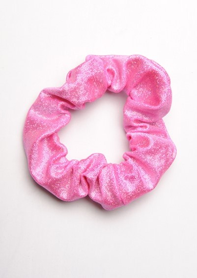 Haarwokkel wetlook metallic roze