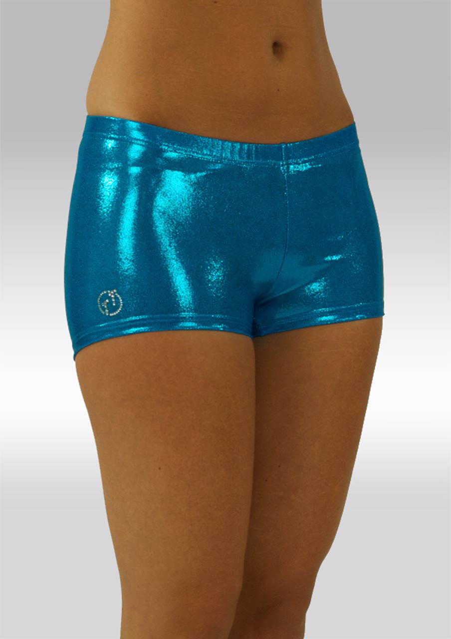 Hotpants Blau Wetlook W758tu